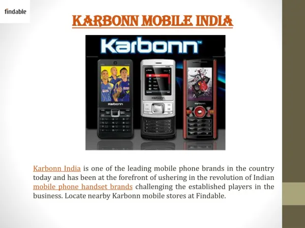 Buy Karbonn Mobiles