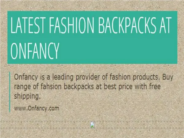 Fashion Backpacks | Denim Backpacks