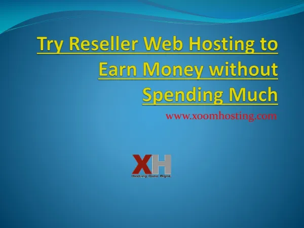Try Reseller Web Hosting to Earn Money without Spending Much