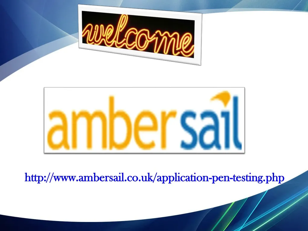 http www ambersail co uk application pen testing