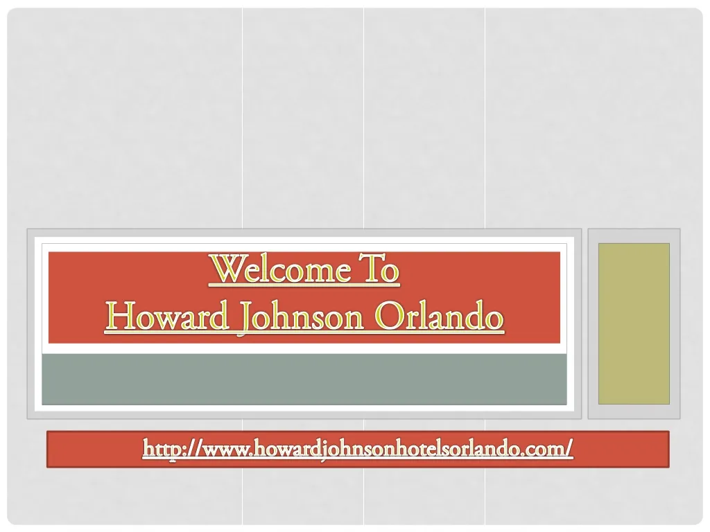 welcome to howard johnson orlando