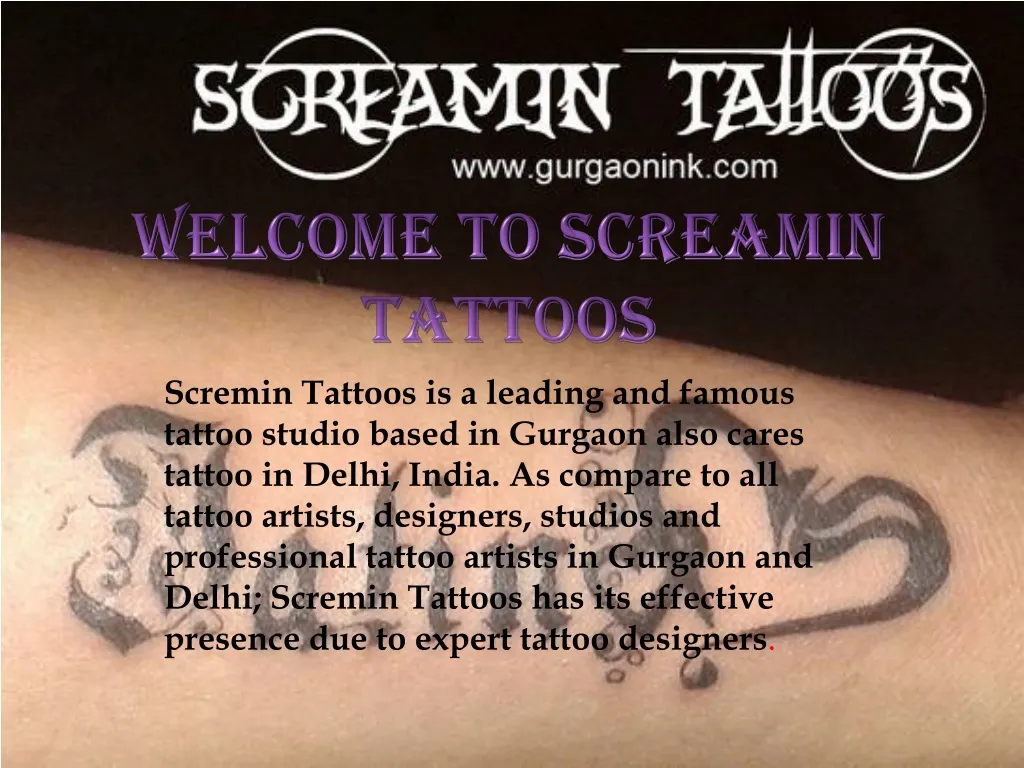 welcome to screamin tattoos