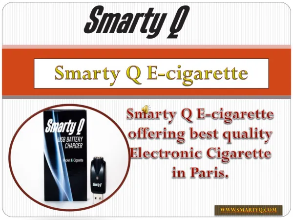 Buy Electronic Cigarette in Paris !