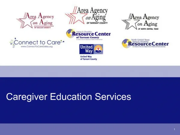 Caregiver Education Services