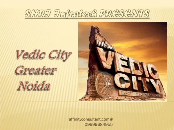Vedic City Greater Noida,Plots in Greater Noida,Shri Infrate