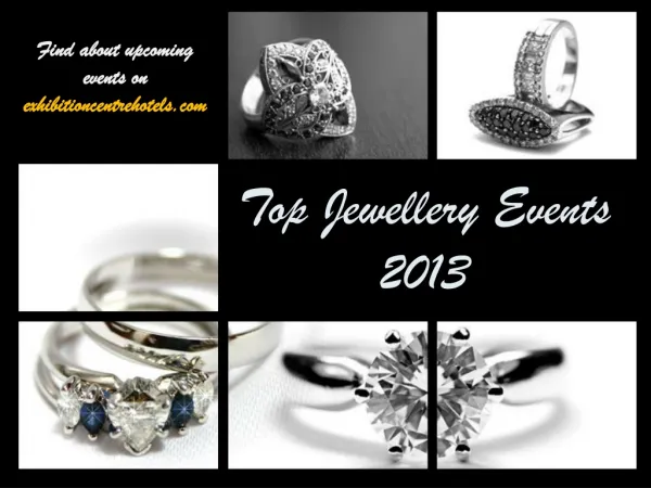 Top Jewellery Events 2013