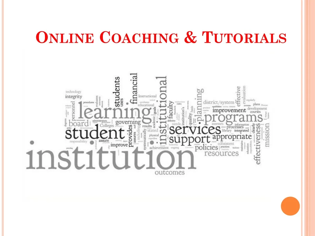 online coaching tutorials