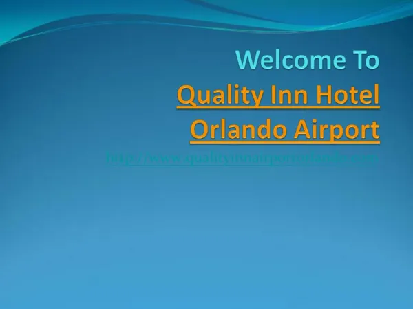 Orlando Airport Hotel