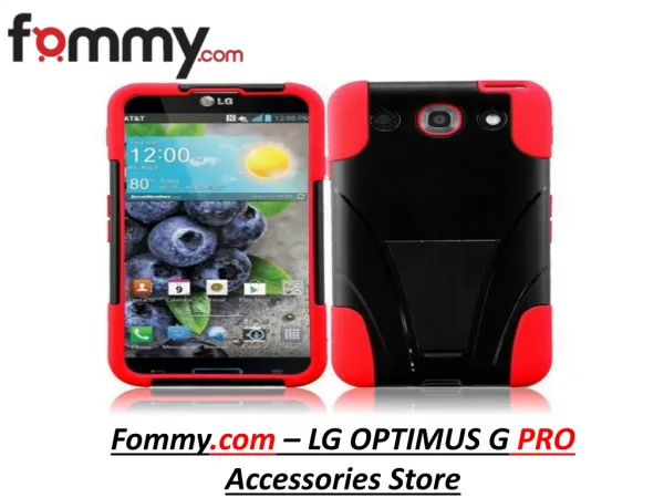 LG Optimus G Pro Accessories