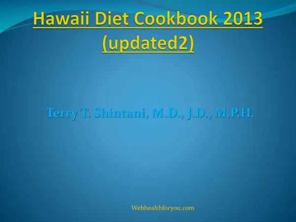 hawaii diet cookbook 2013 updated2