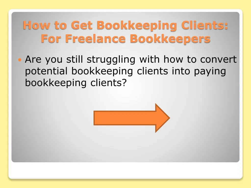 how to get bookkeeping clients for freelance bookkeepers