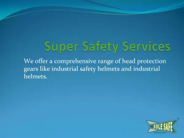 Head Protection - Safety and Protective Industrial Helmets