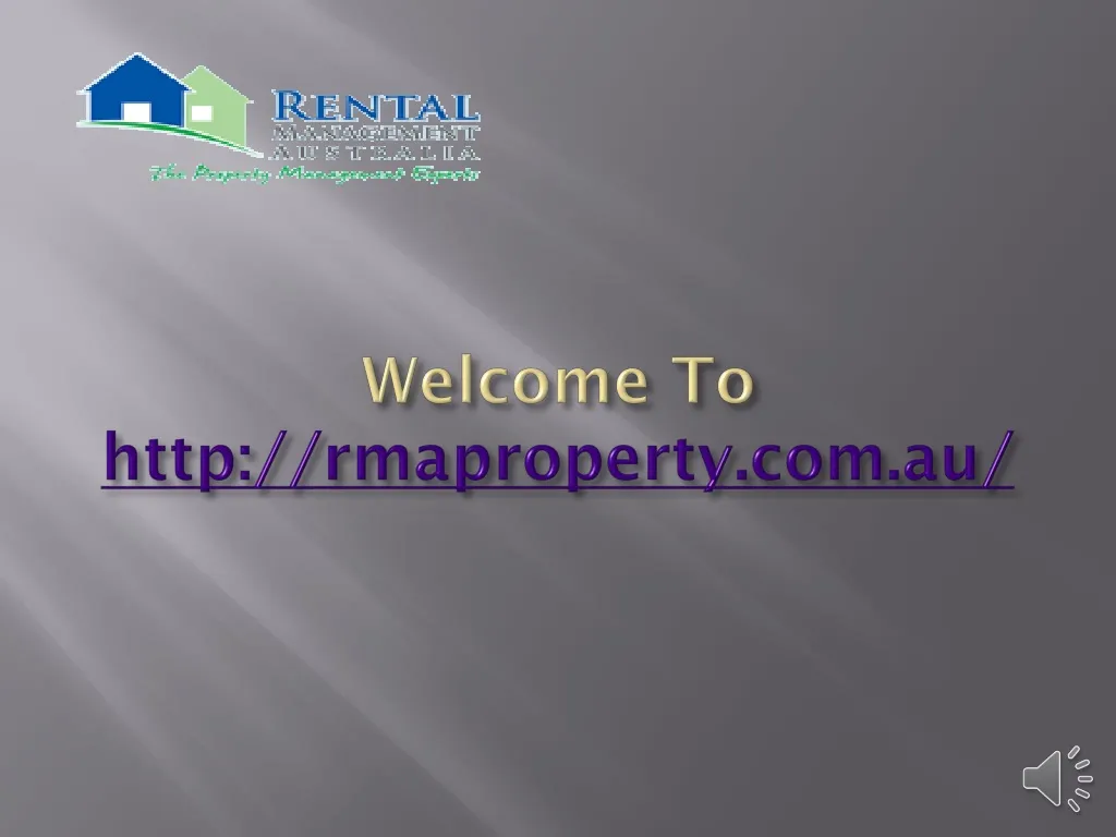 welcome to http rmaproperty com au