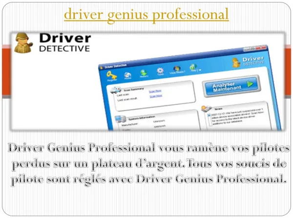 driver genius professional