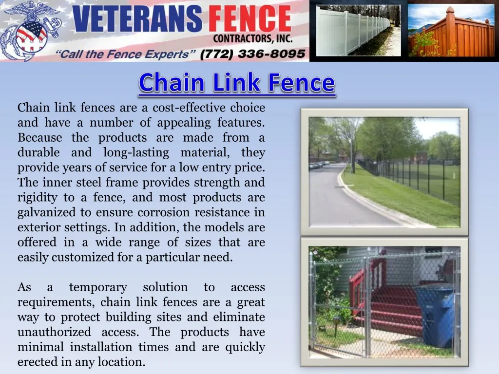 chain link fence