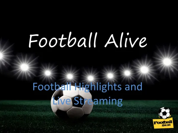 Football Highlights and Live Streaming