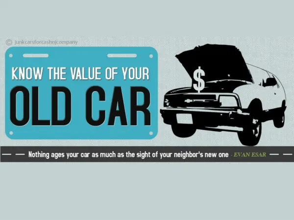 An Infographic on Junk Cars
