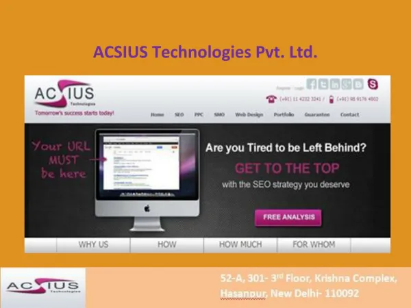 Seo Company India-ACSIUS