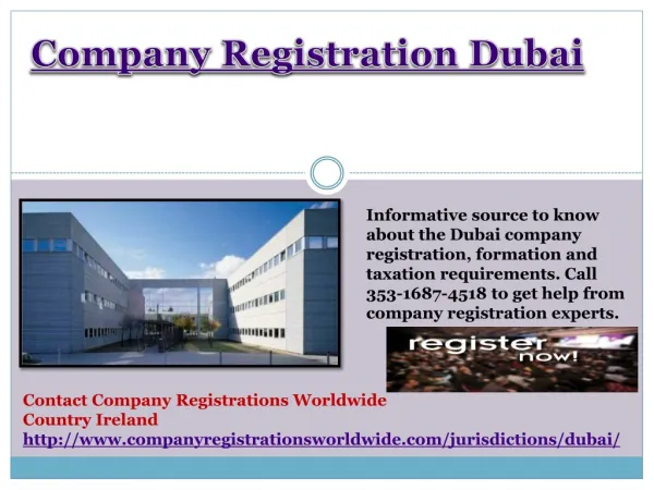 Company Registration Dubai