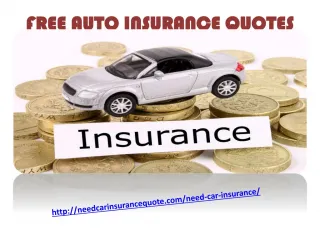 PPT - Online Auto insurance quotes California PowerPoint Presentation