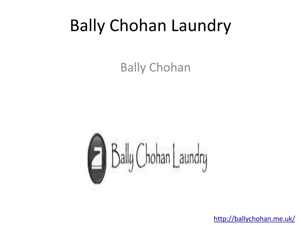 bally chohan laundry
