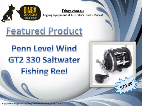 Penn Level Wind GT2 330 Fishing Reel