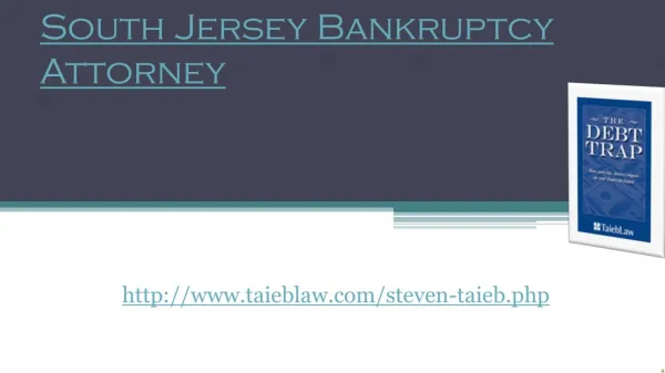 South Jersey Bankruptcy Attorney