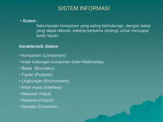 SISTEM - slide 1