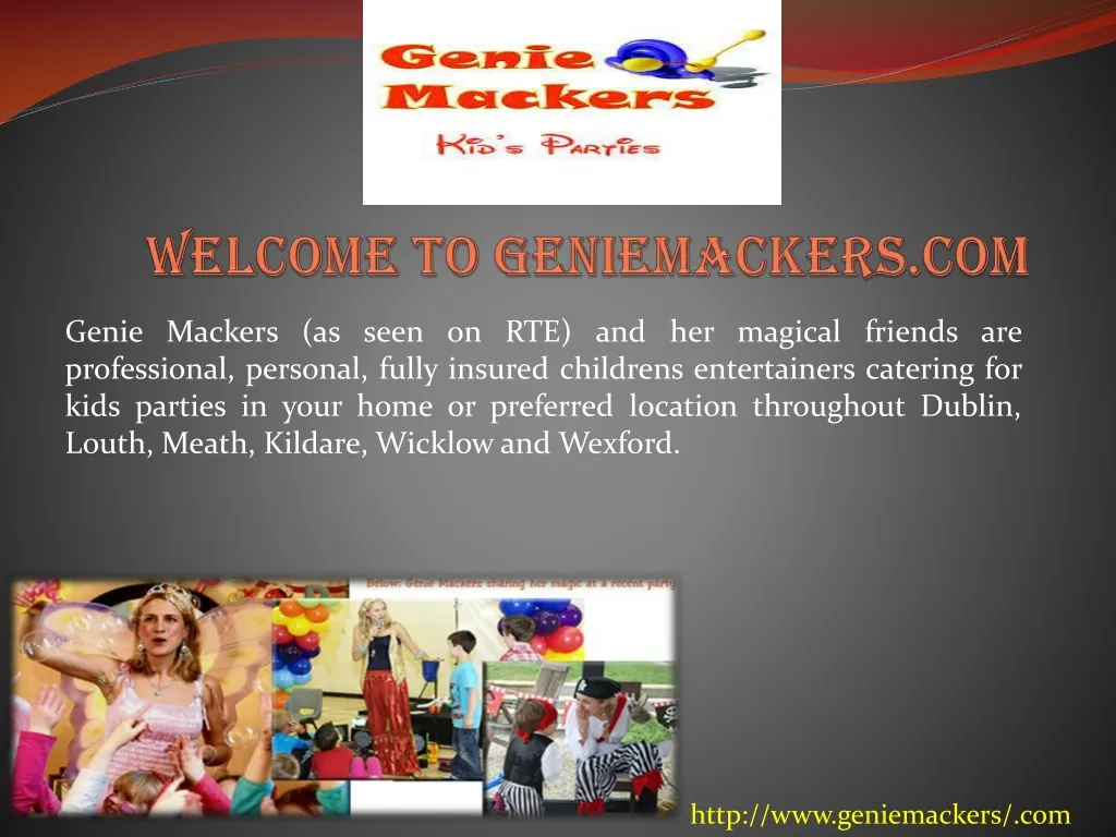 welcome to geniemackers com