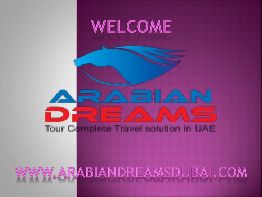 welcome www arabiandreamsdubai com
