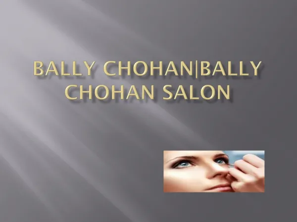 Bally Chohan Salon