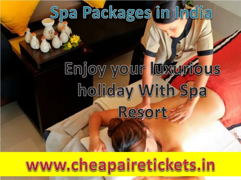 spa packages in india
