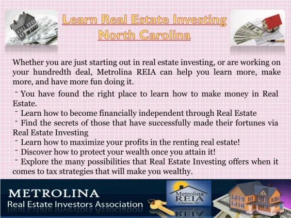 Real Estate Classes Charlotte North Carolina