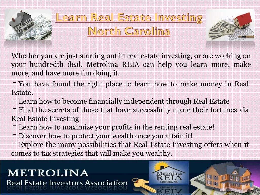 learn real estate investing north carolina