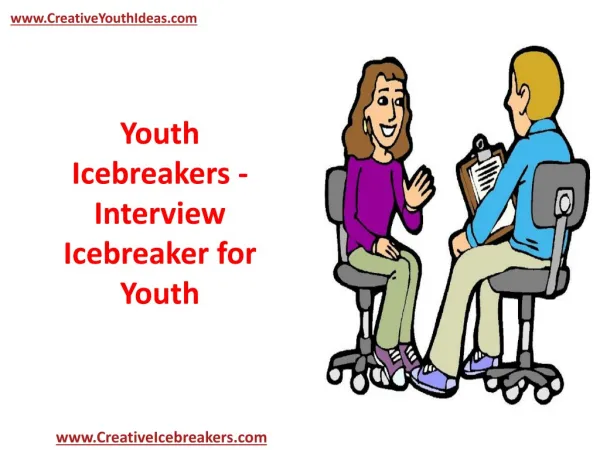 Youth Icebreakers - Interview Icebreaker for Youth