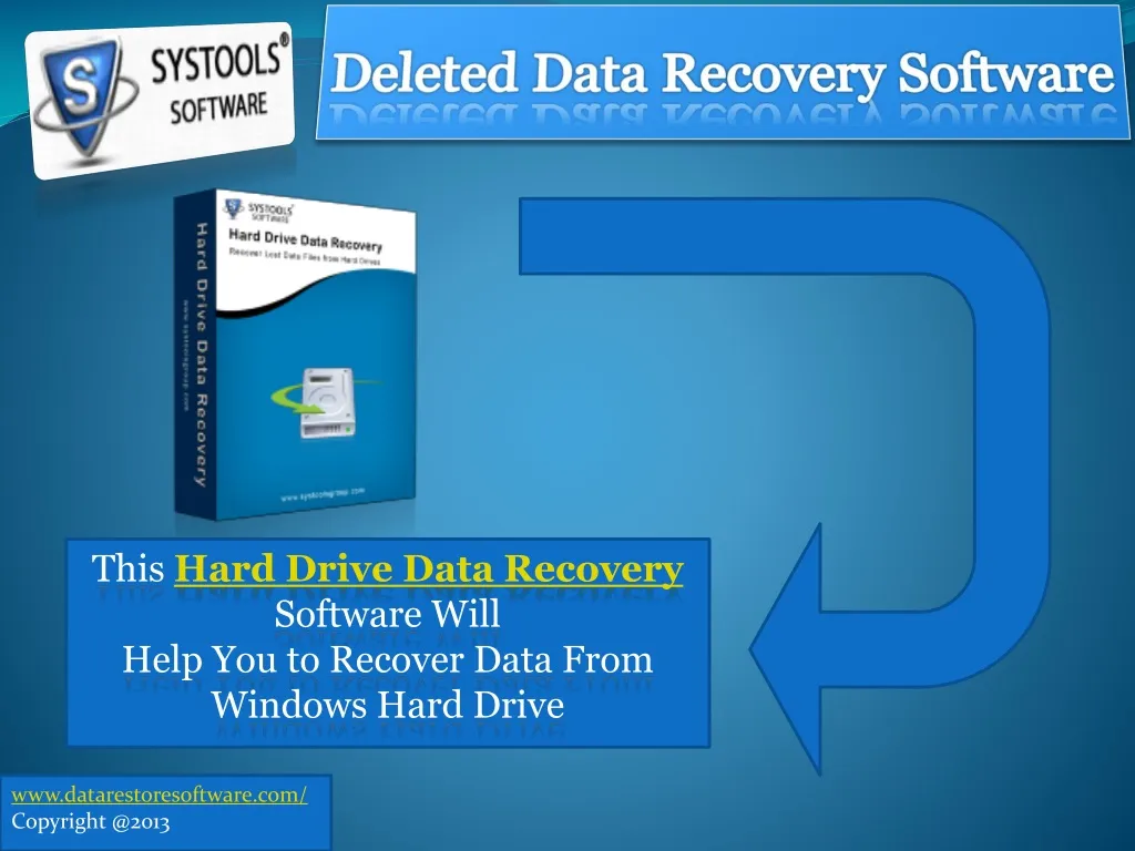 deleted data recovery software