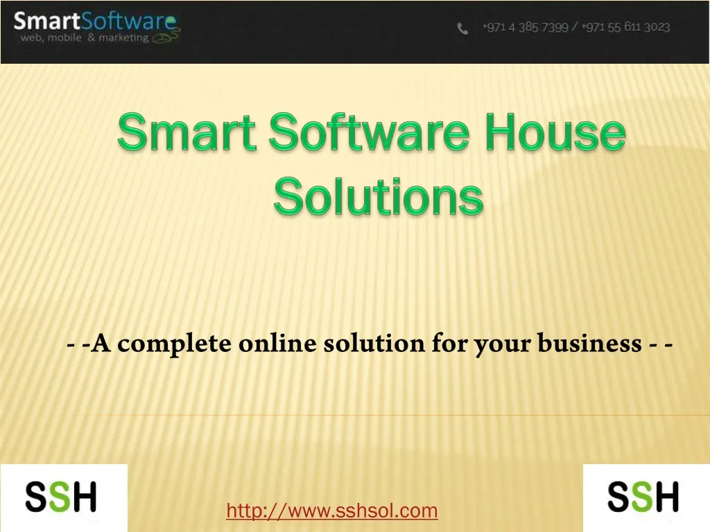 smart software house solutions