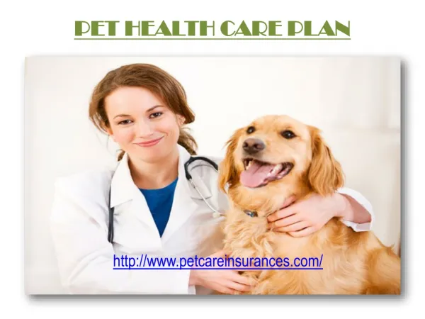 Pet Health Care Plan