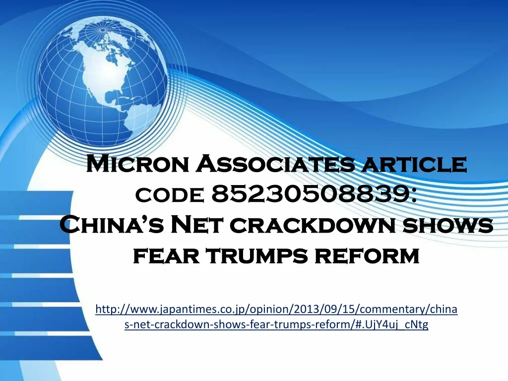 micron associates article code 85230508839 china