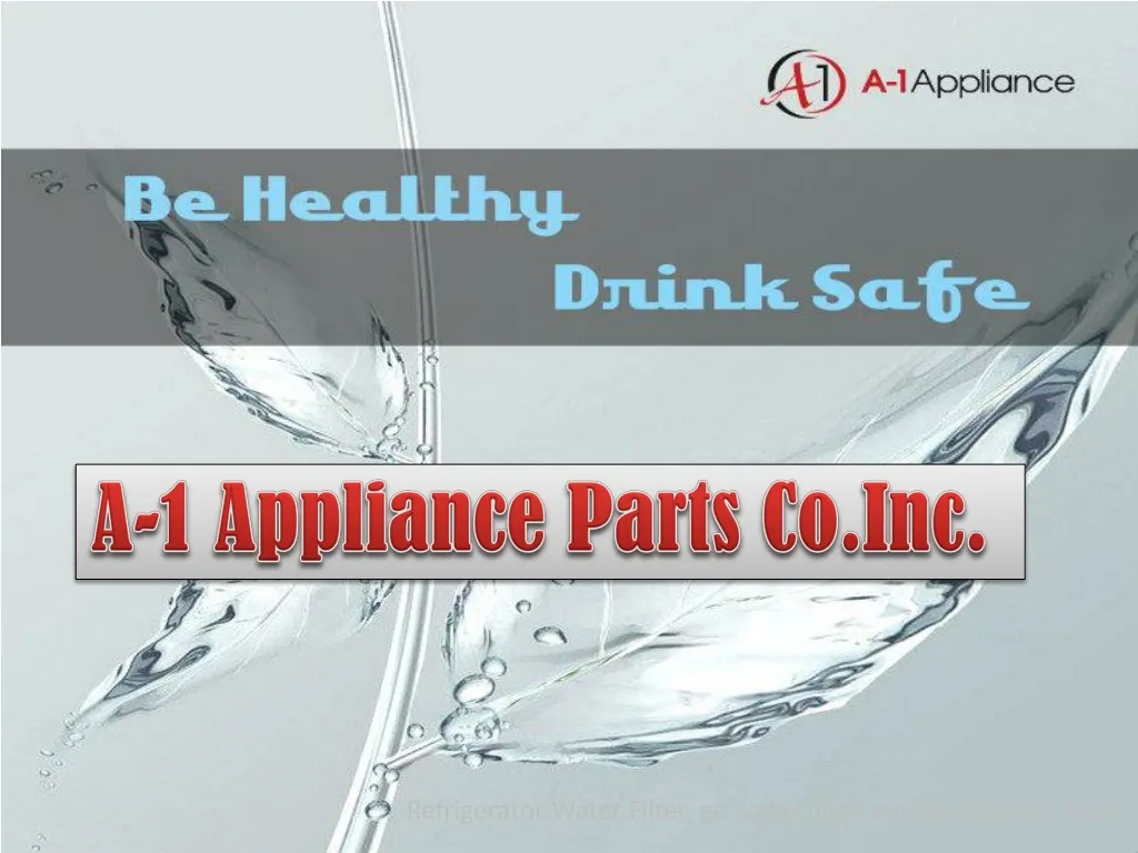 a 1 appliance parts co inc