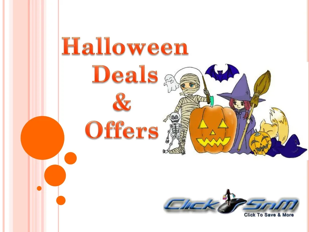 halloween deals offers