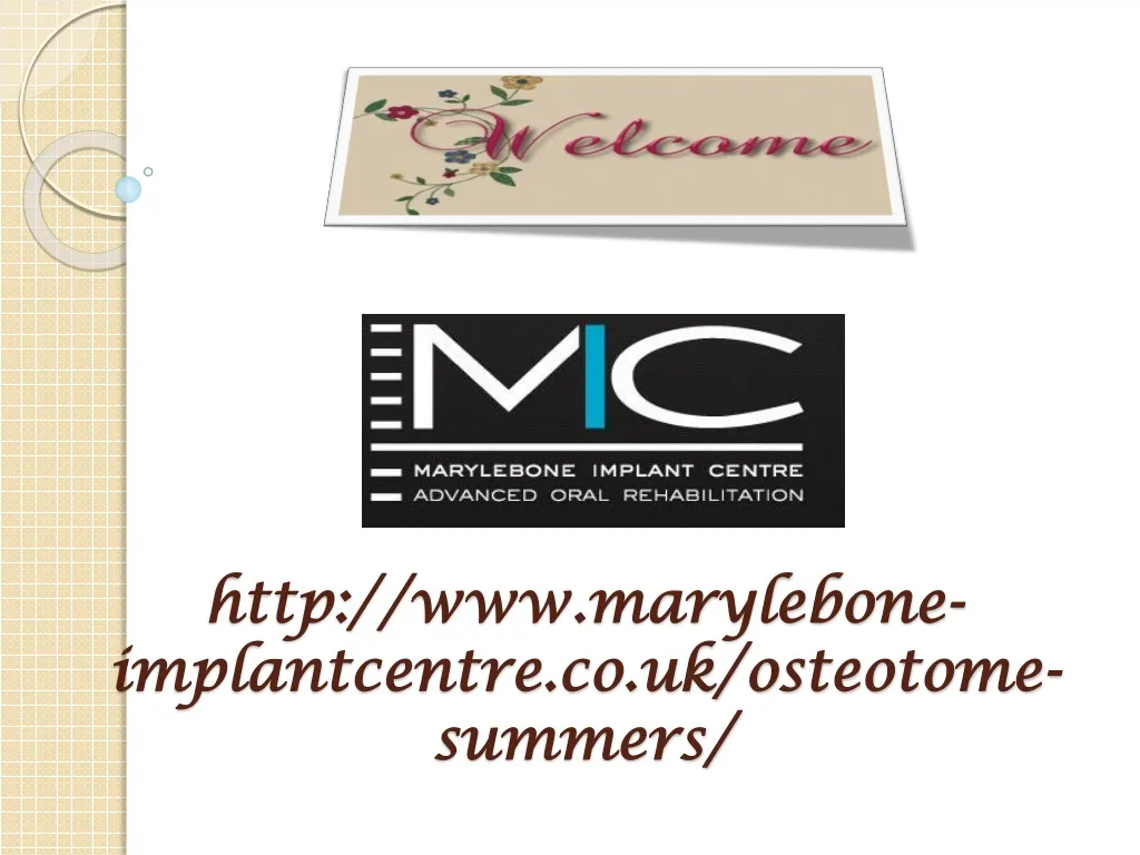 http www marylebone implantcentre co uk osteotome summers