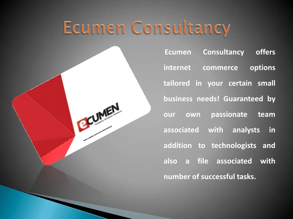 ecumen consultancy