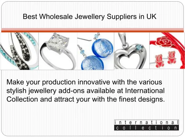 Best Wholesale Jewellery Suppliers in UK