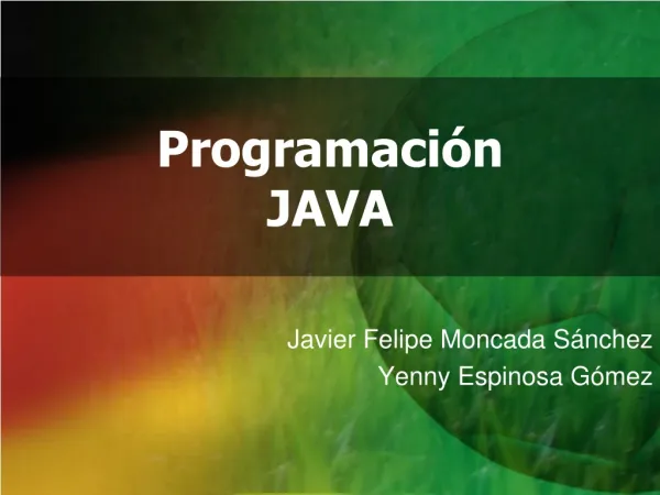 Java 2012