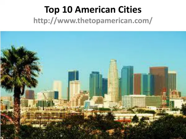 Top American Cities