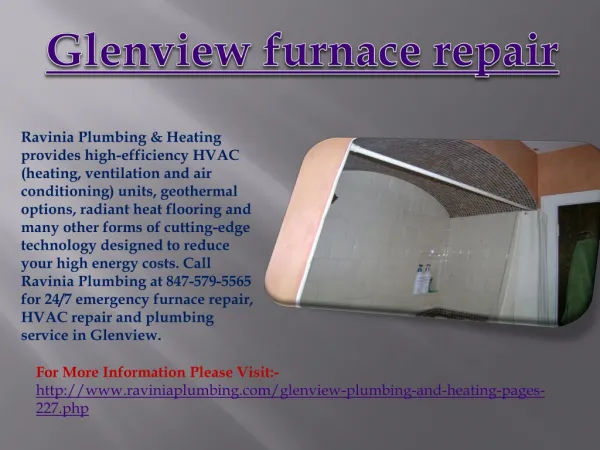 Glenview furnace repair