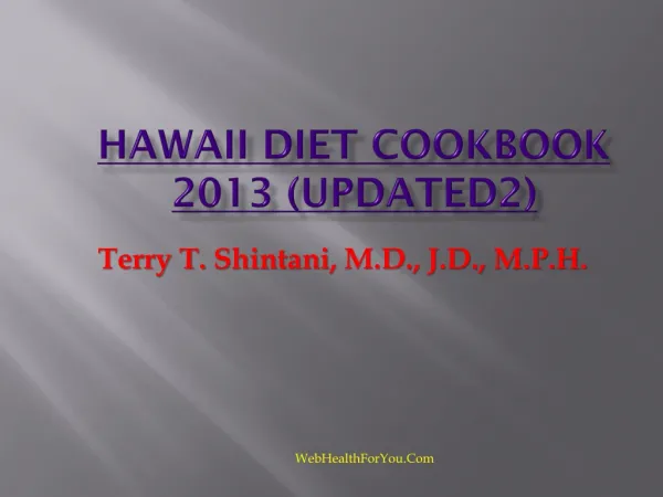 Hawaii Diet Cookbook 2013 (updated2)30