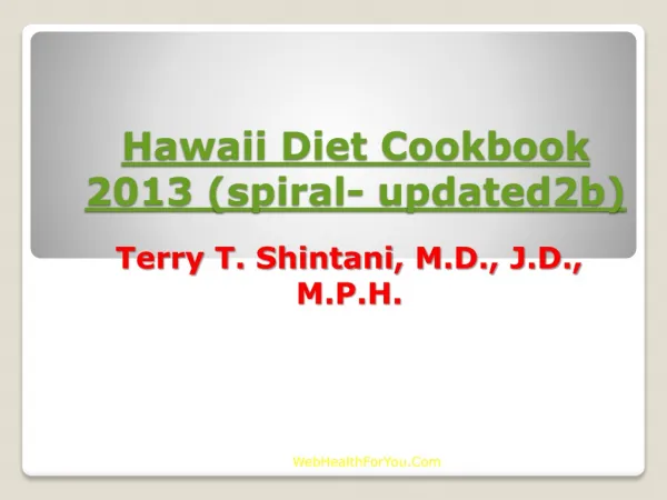 Hawaii Diet Cookbook 2013 (spiral- updated2b)30