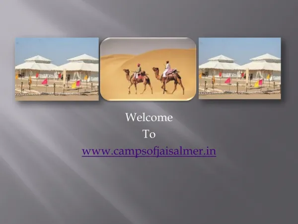 Desert Camp Jaisalmer?